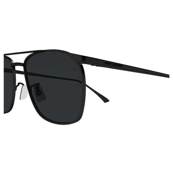 NWT Yves Saint Laurent SL-796-VINCENT Black 57mm Sunglasses